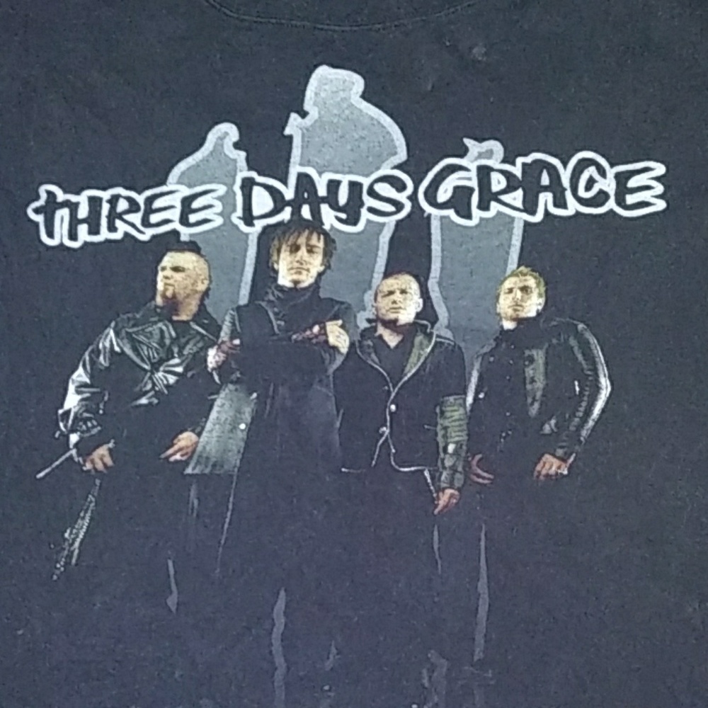 XL Three Days Grace 2007 Tour Tee